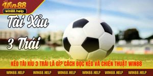 kèo tài xỉu 3 trái