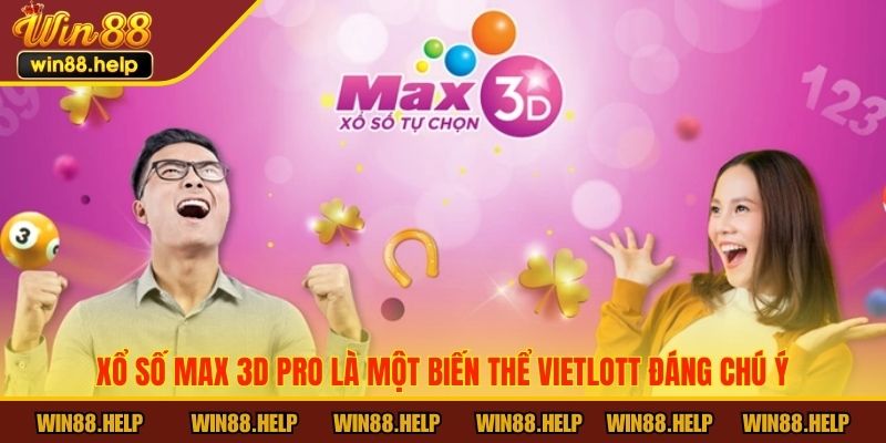 Xổ số Max 3D Pro